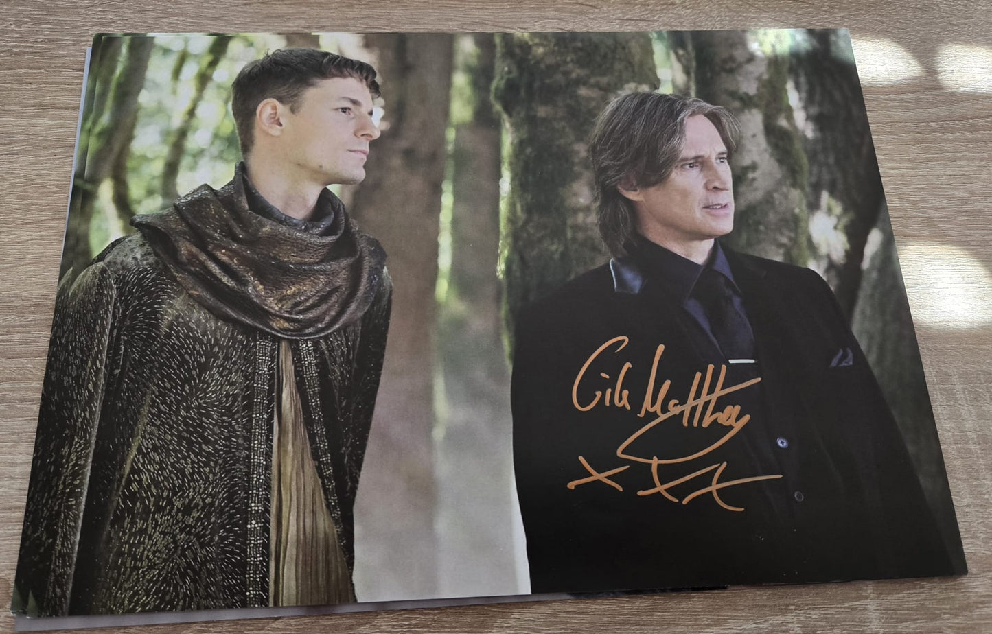 Autogramm von Giles Matthey
