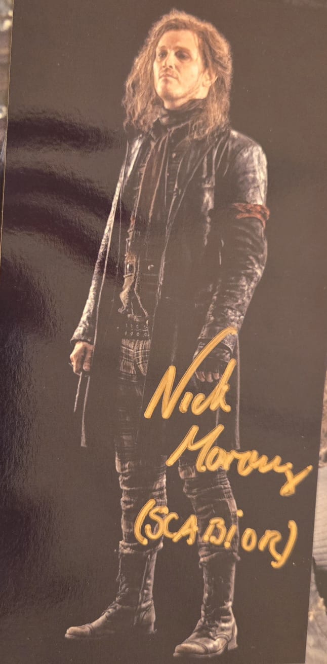 Autogramm von Nick Moran