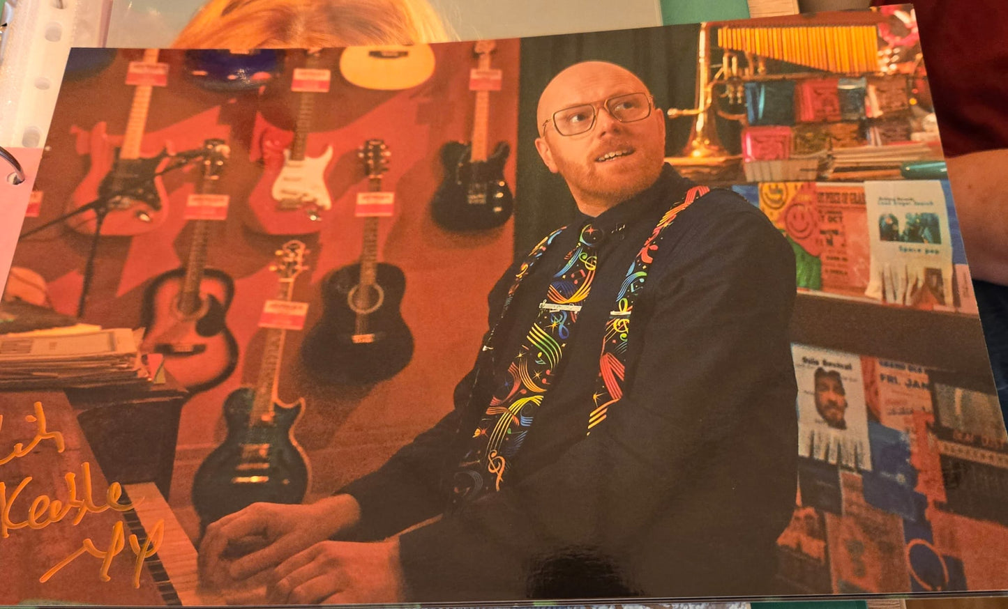 Autogramm von Rich Keeble