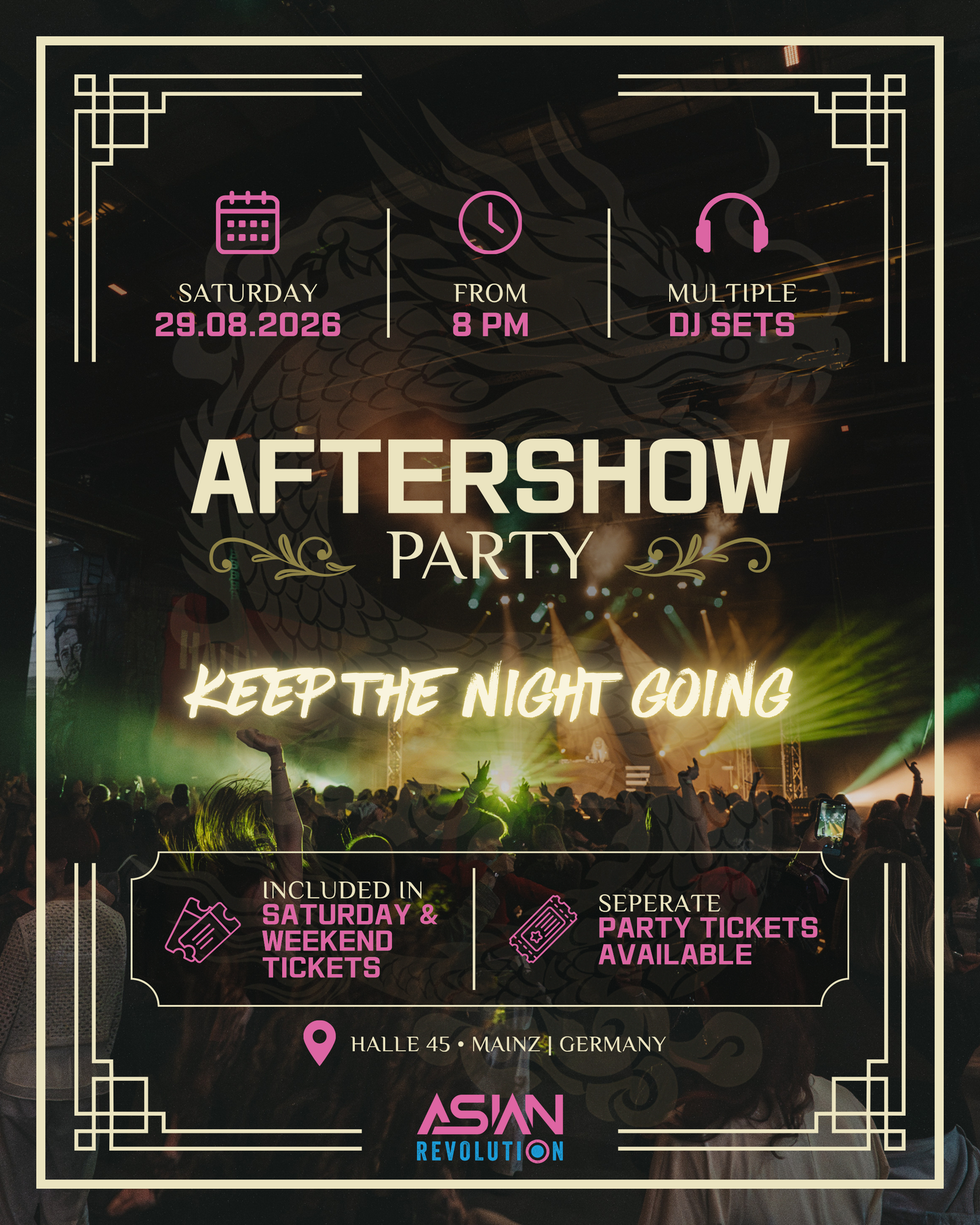 ASIAN REVOLUTION: Aftershow-Party