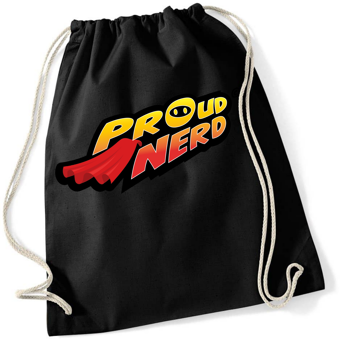 Gym-/Festivalsack Proud Nerd