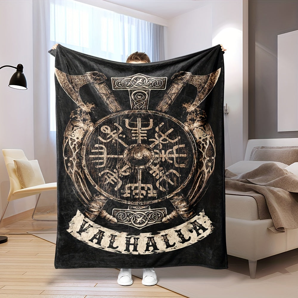 Welcome to Valhalla zum Kuscheln ;) Flanelldecke