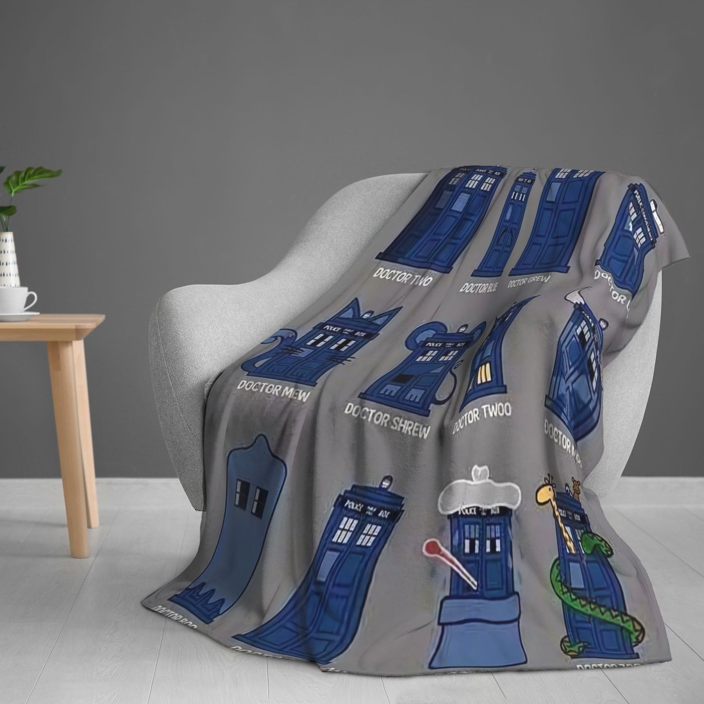 Tardis Kuscheldecke