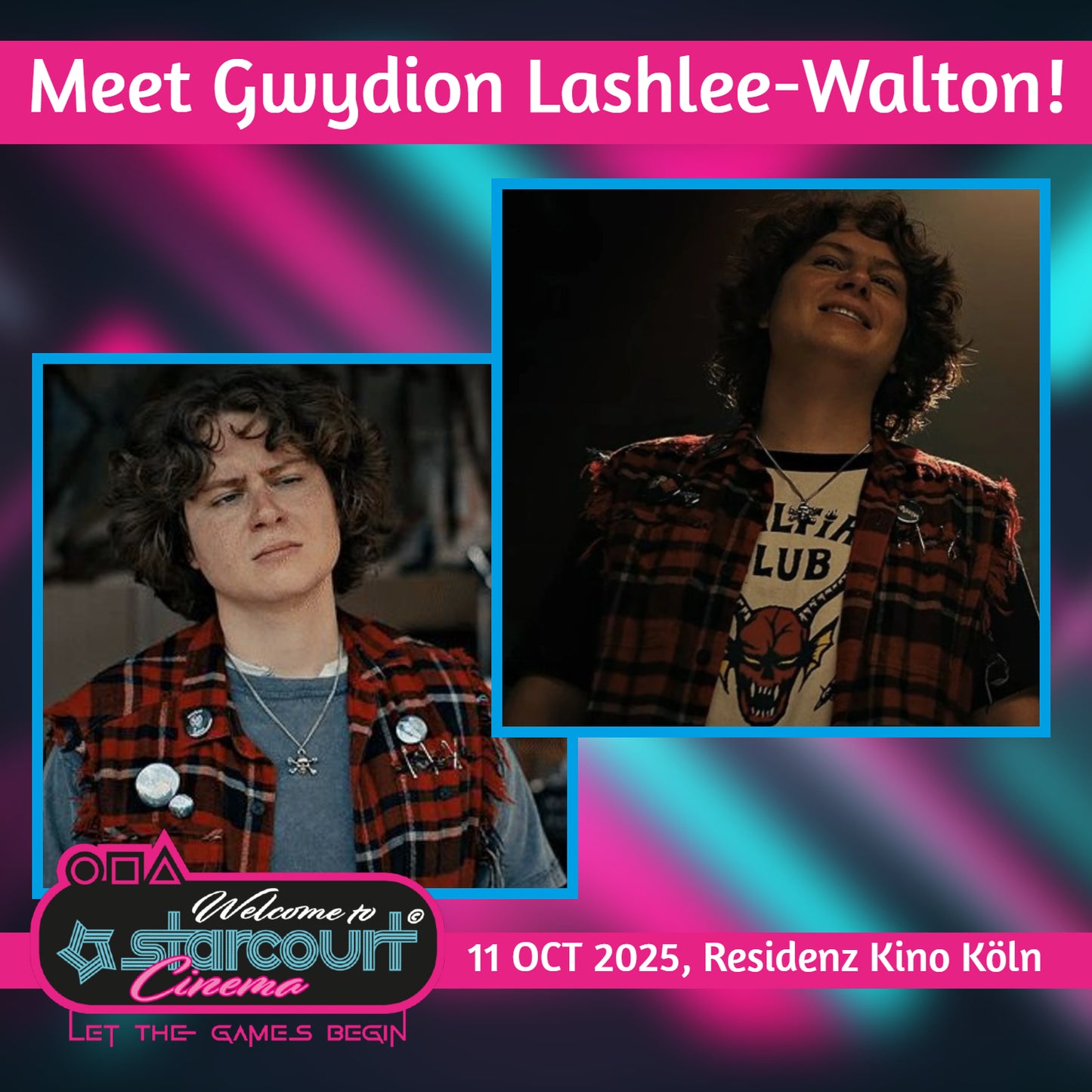 Welcome to Starcourt Cinema: Gwydion Lashlee-Walton!