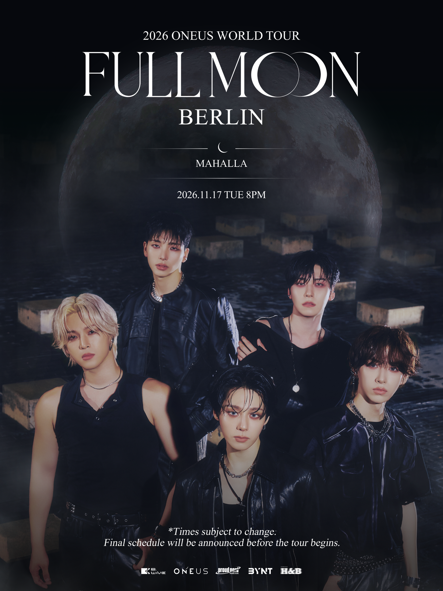  2026 ONEUS WORLD TOUR [FULL MOON] in BERLIN