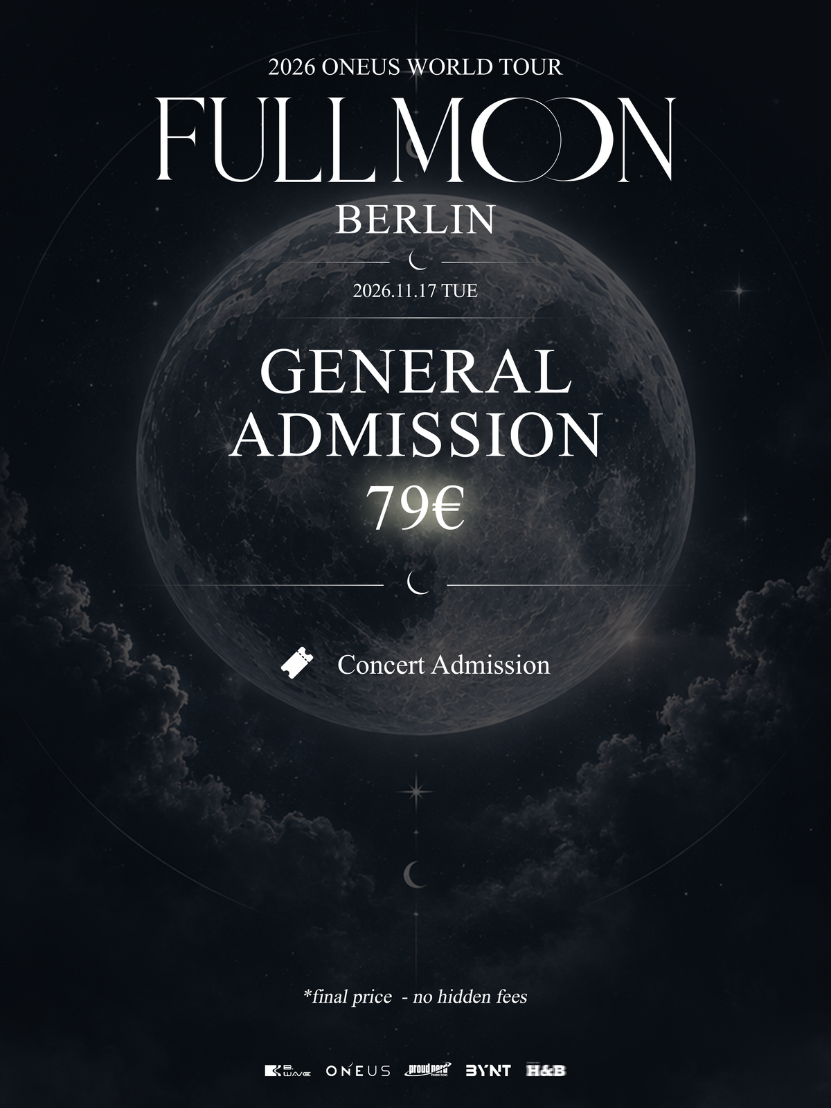  2026 ONEUS WORLD TOUR [FULL MOON] in BERLIN
