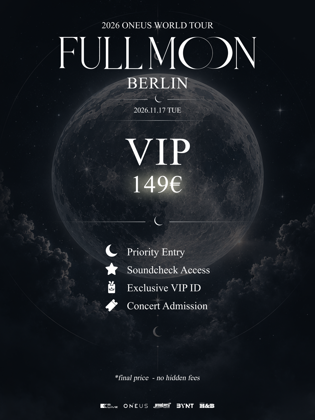  2026 ONEUS WORLD TOUR [FULL MOON] in BERLIN