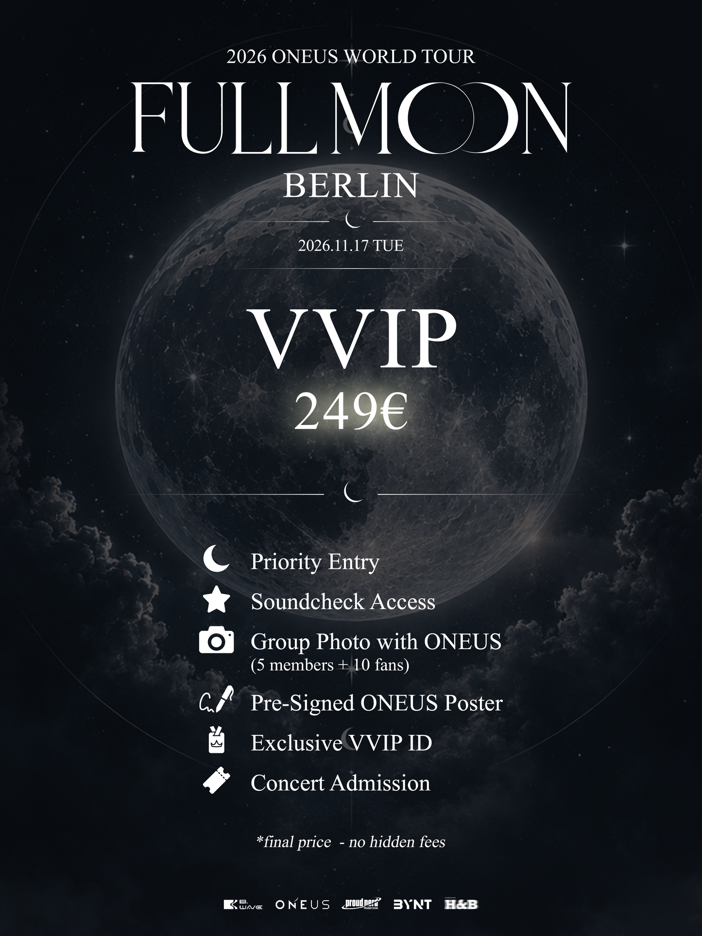  2026 ONEUS WORLD TOUR [FULL MOON] in BERLIN