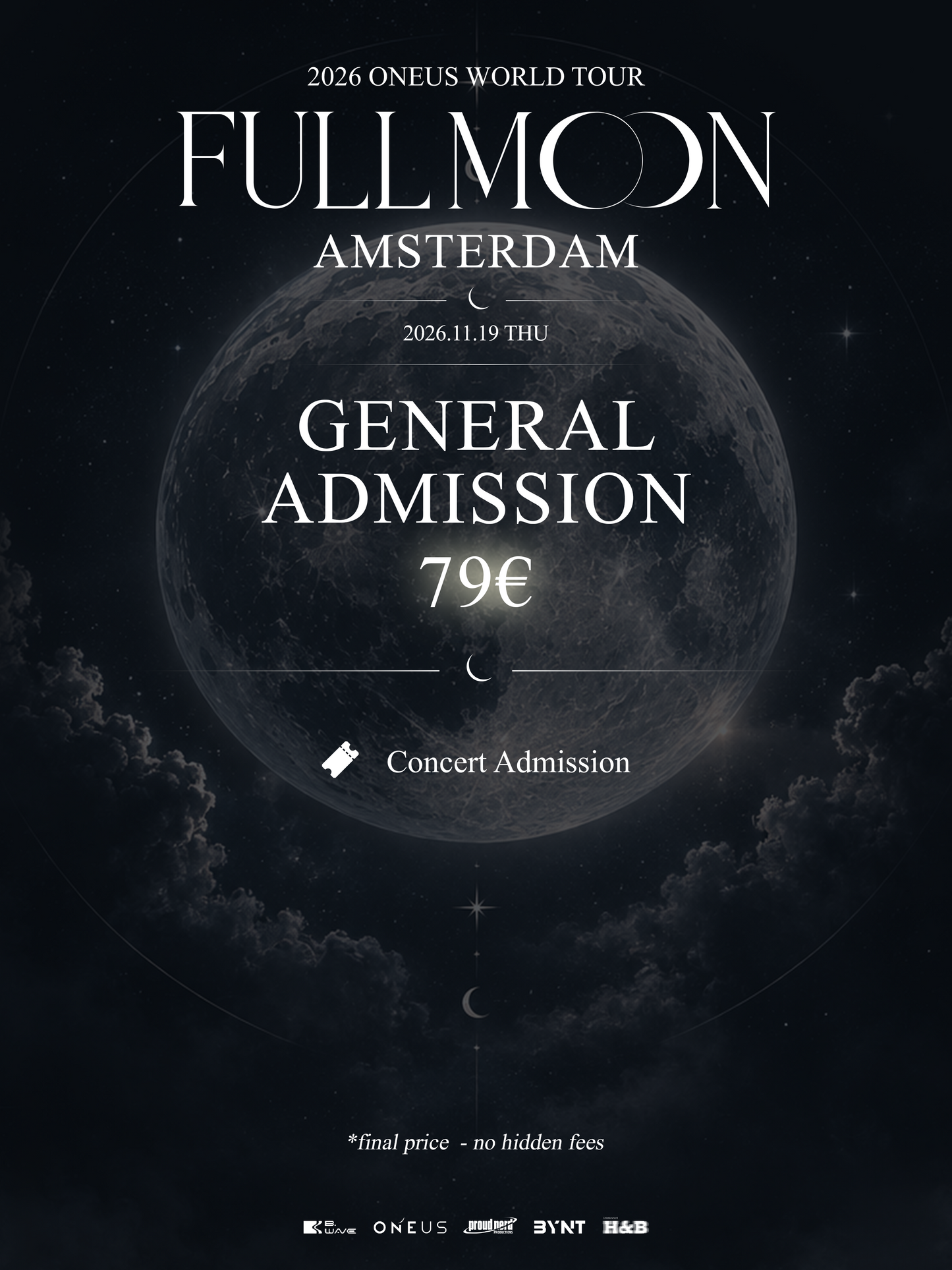  2026 ONEUS WORLD TOUR [FULL MOON] in AMSTERDAM