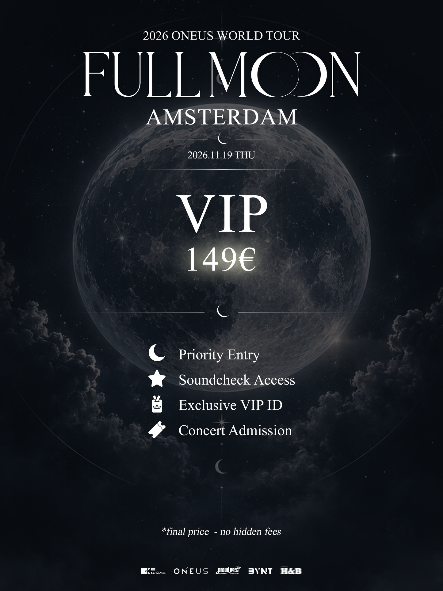 2026 ONEUS WORLD TOUR [FULL MOON] in AMSTERDAM