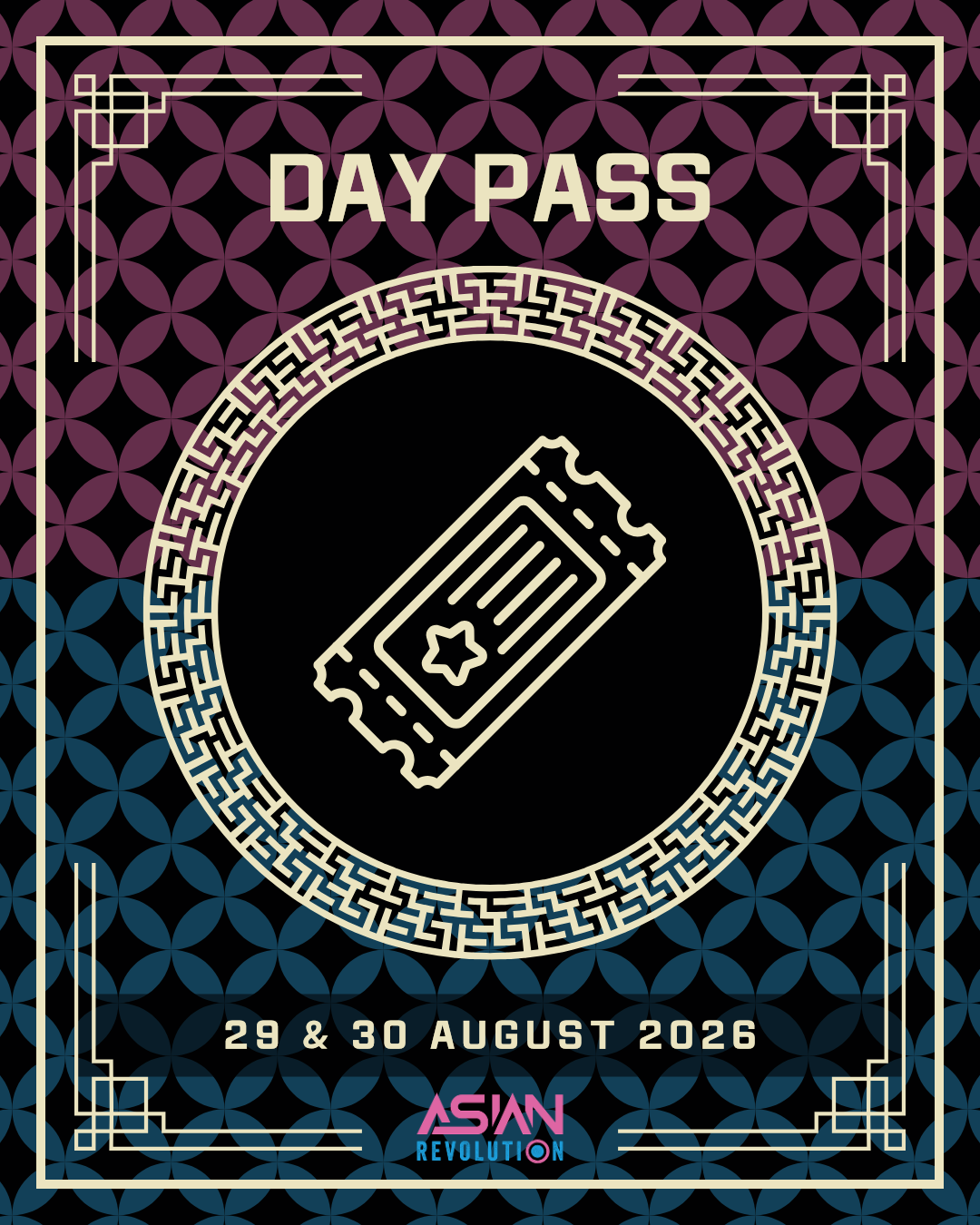 ASIAN REVOLUTION - DAY PASS
