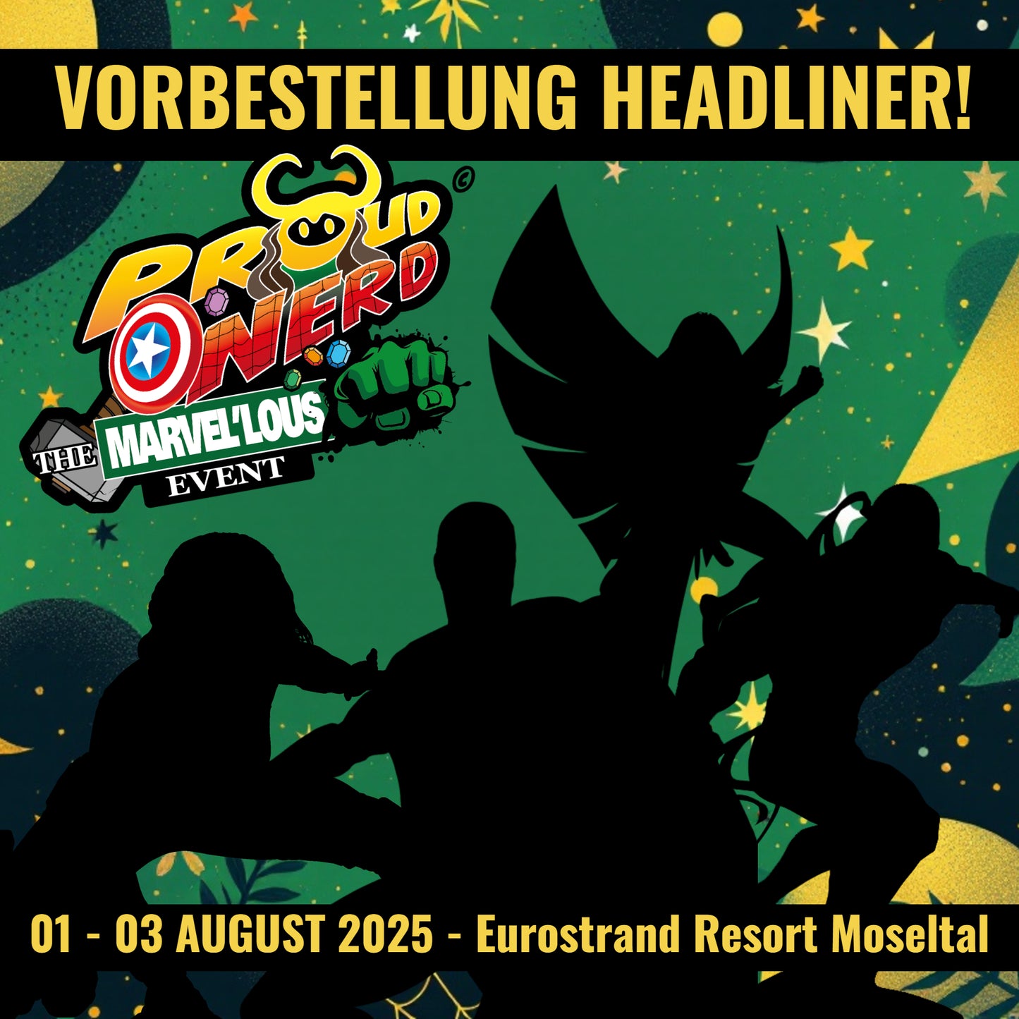 The Marvellous Event: HEADLINER - Vorbestellung